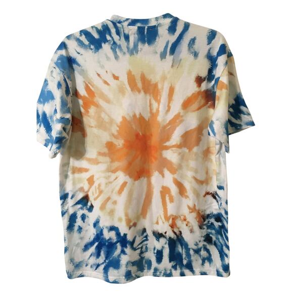 Good Vibes Hang Loose S/L Men’s Shein Tie-Dye Short Sleeve T-shirt - Picture 4 of 4